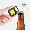 Rechargeable led cob keychain light